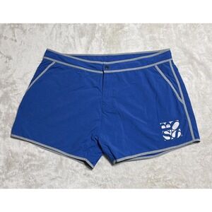 HUGO Boss Men's Board Shorts Size XL Blue Mesh Lined